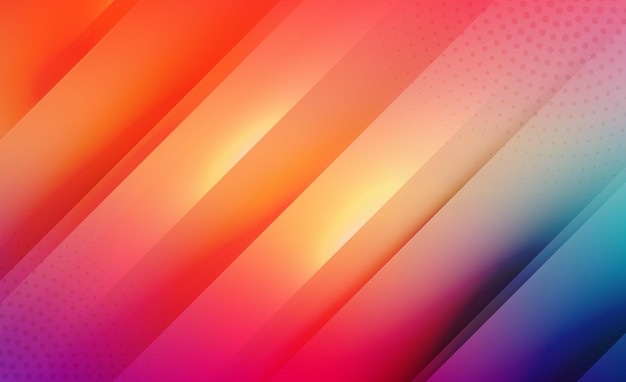 colorful summer vector gradient abstract background