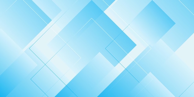 Colorful transparent square abstract background design Modern abstract blue background design