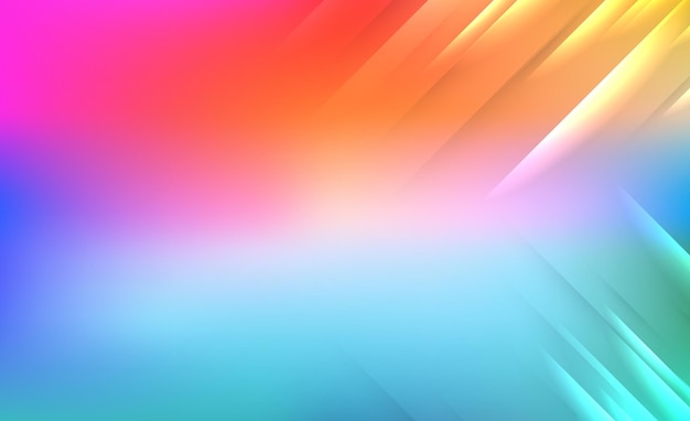 Colorful Vector Abstract Background with Gradient Effects