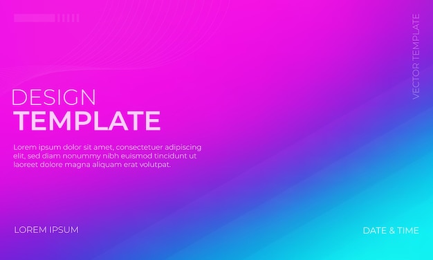 Colorful Vector Gradient Grainy Texture Blend in Magenta and Turquoise