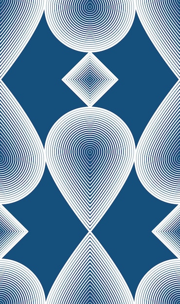 Colorful vector ornamental pattern, seamless art background decorated with white lines, best for graphic and web design. Geometric ornate decoration.