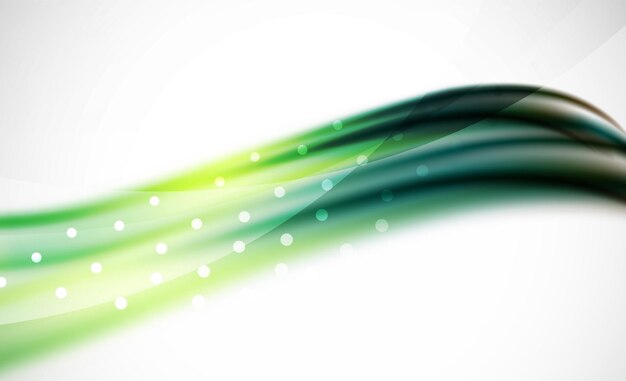 Colorful wave line abstract background with light and shadow effects