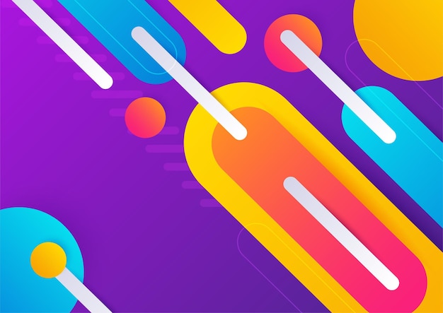 colourful abstract background modern abstract covers minimal covers design colorful geometric background vector illustration