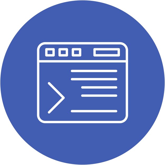 Command Line Vector Illustration Style