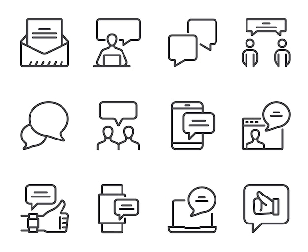 Communication Icons