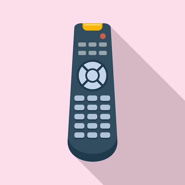 Communication remote control icon Flat illustration of Communication remote control vector icon for web design