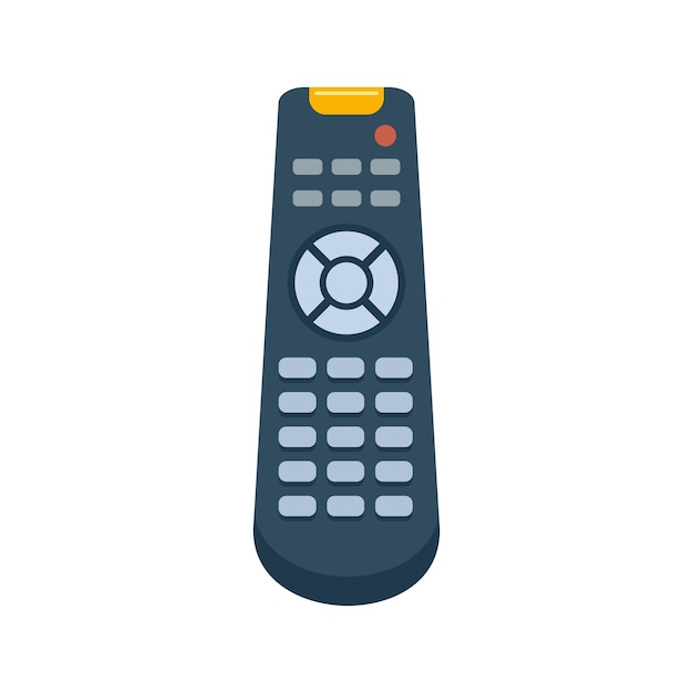 Communication remote control icon Flat illustration of Communication remote control vector icon isolated on white background