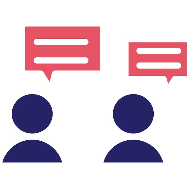 Communication vector icon illustration of Networking iconset