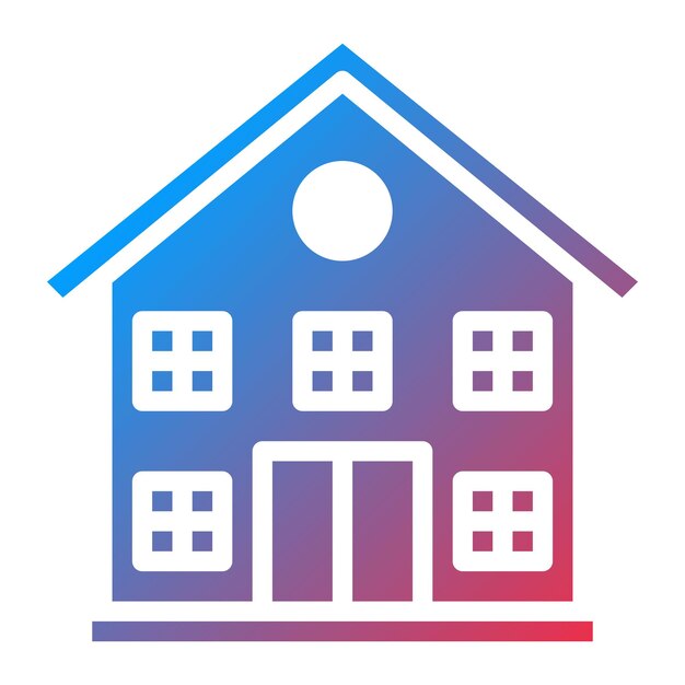 Community Center icon vector image Can be used for Public Utilities