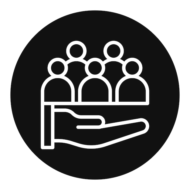 community icon vector image can be used for tuberculosis