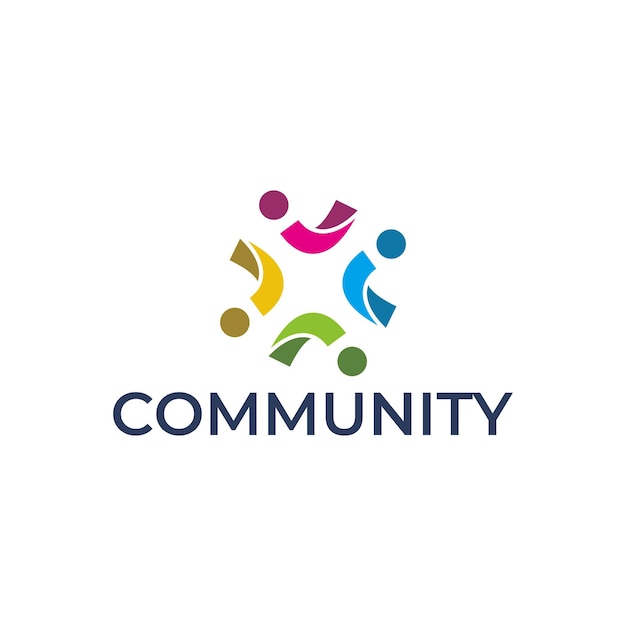 COMMUNITY OR NON-PROFIT LOGO DESIGN VECTOR