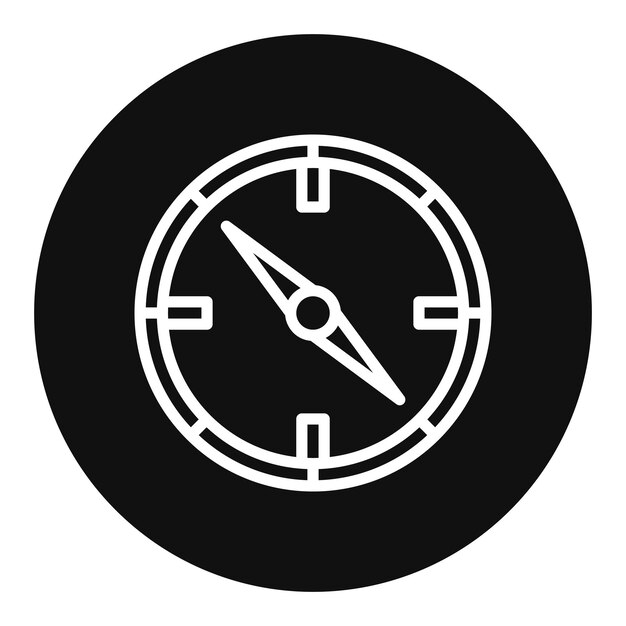 compass sensor icon vector image can be used for sensors