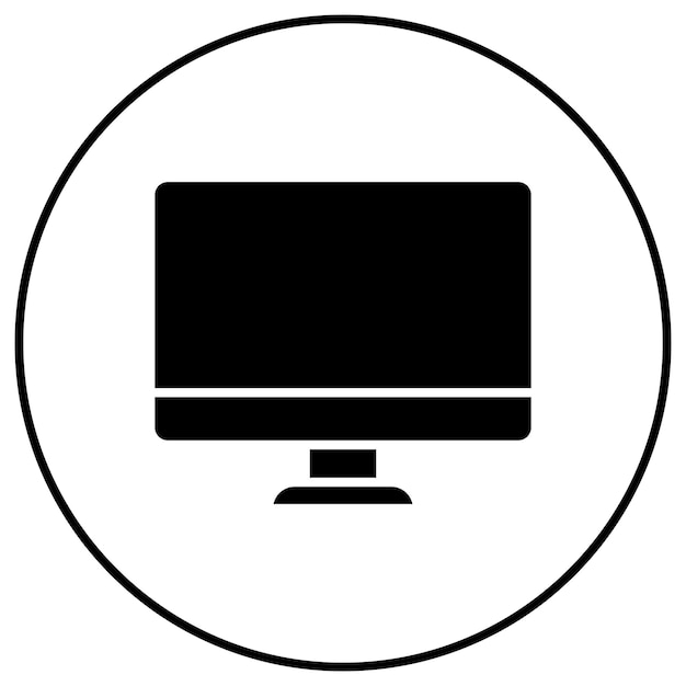 Computer icon vector image Can be used for Office Stationery