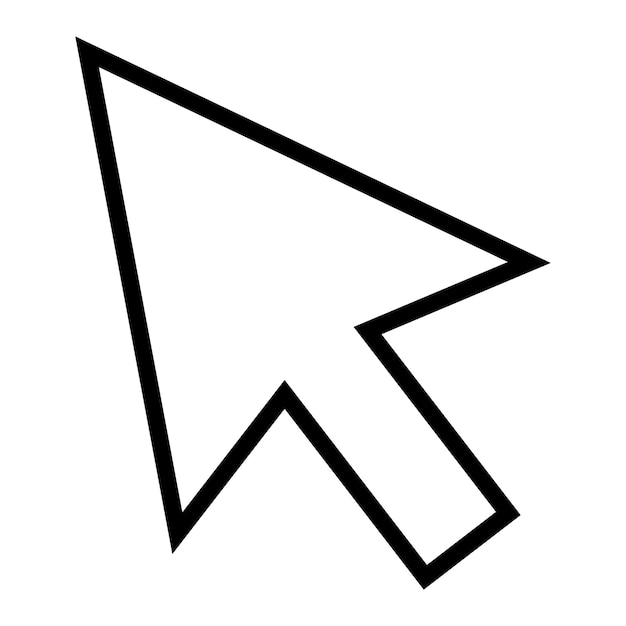 Computer mouse click pointer cursor arrow Mouse cursor arrow Cursor icon