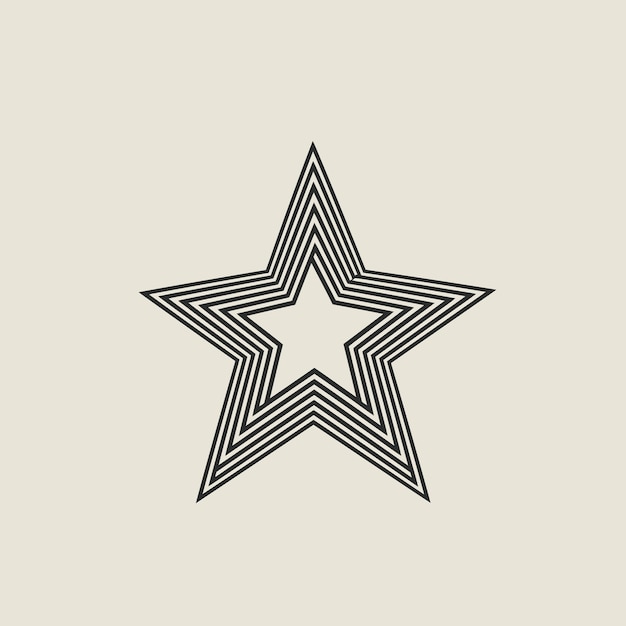 Concentric Star Lines