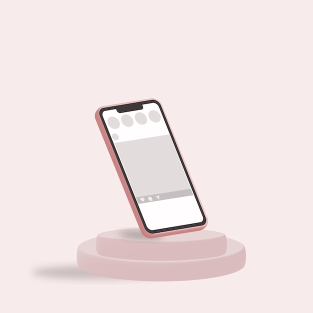 Concept 3D Phone Mockup
