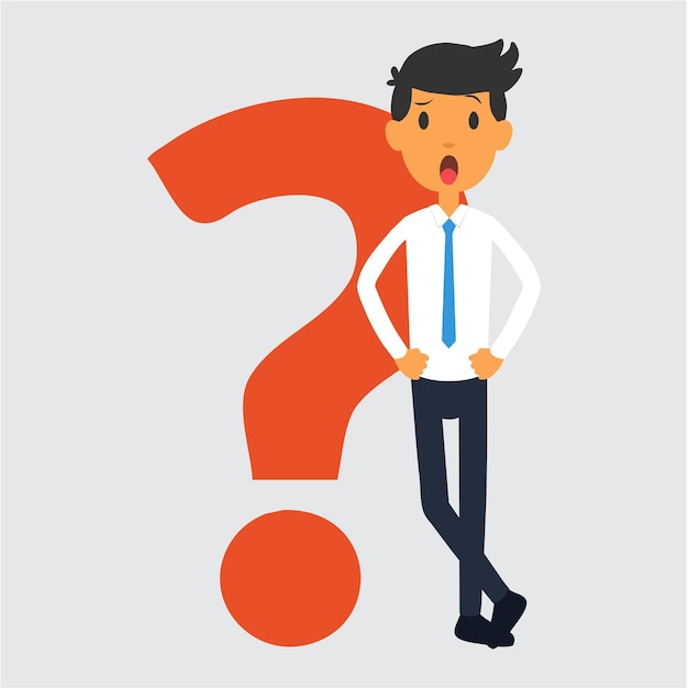 Confused Businessman