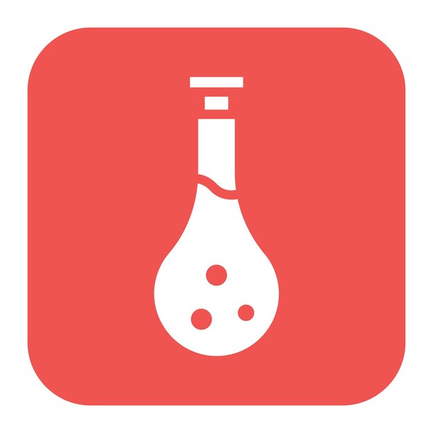 conical flask icon vector image can be used for science
