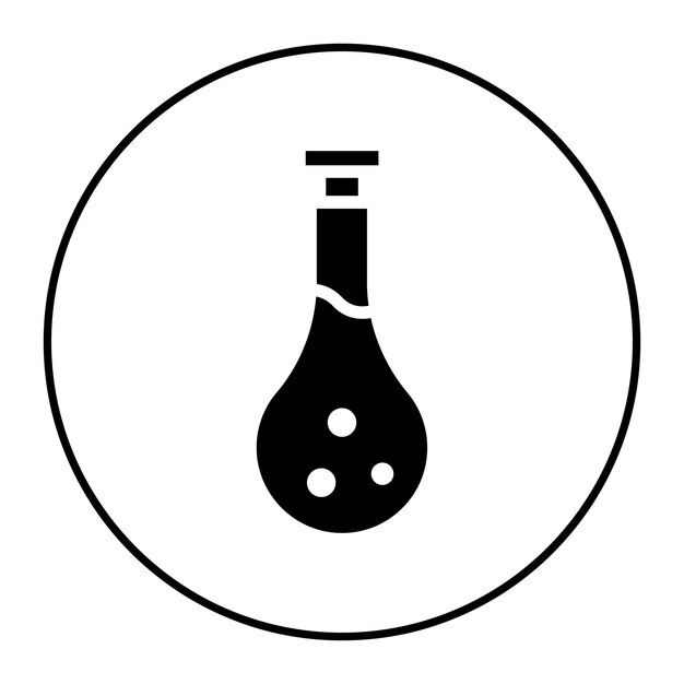 conical flask icon vector image can be used for science