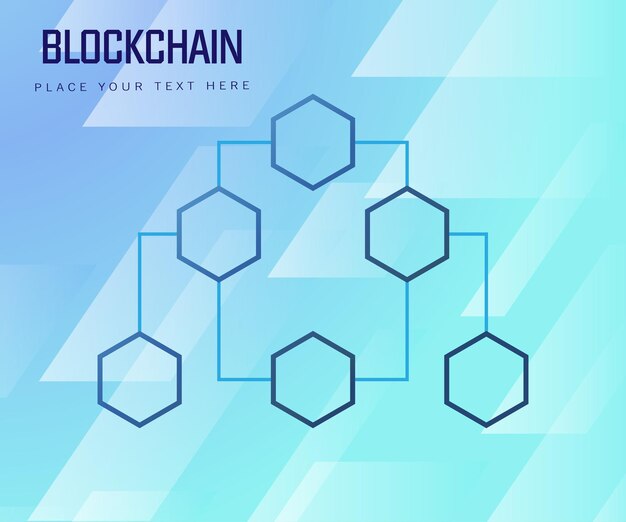 Connected data design concept Tech blockchain company brand mark illustration Can representing robot artificial system crypto
