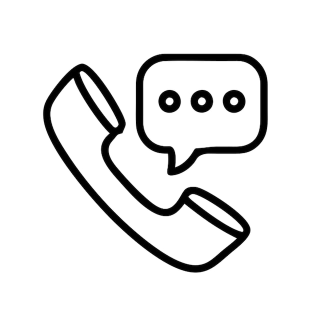 contact us icon icon outline