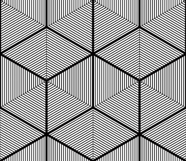 Contemporary abstract vector endless background, three-dimensional repeated pattern. Decorative graphic entwine ornament.