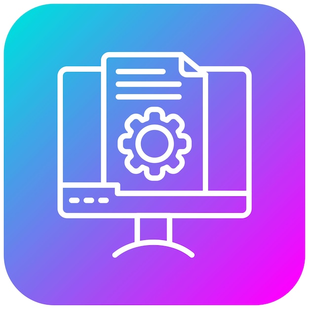 Content Management vector icon Can be used for Online Marketing iconset
