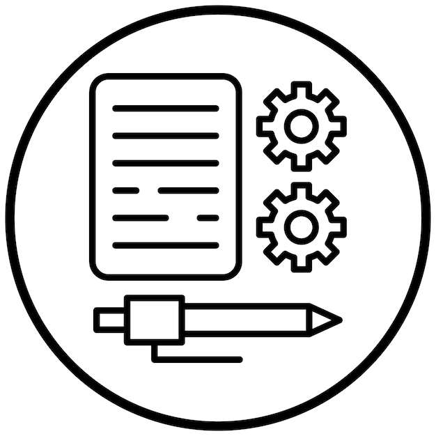 Content Strategy Icon Style