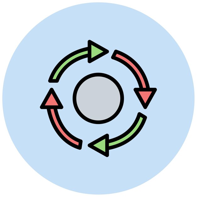 continuous icon vector image can be used for mettalurgy
