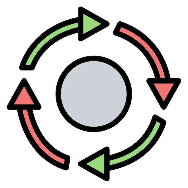 continuous icon vector image can be used for mettalurgy