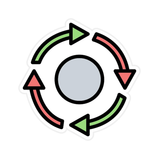 continuous icon vector image can be used for mettalurgy