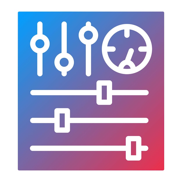 control systems icon vector image can be used for business audit