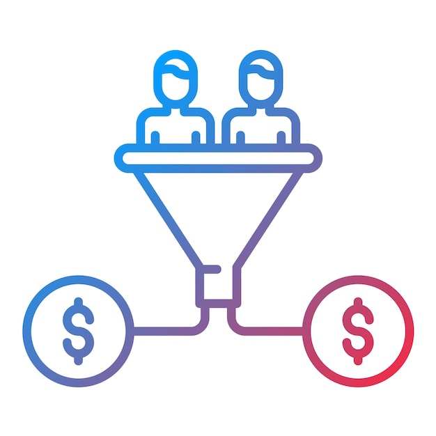 Conversion Rate icon vector image Can be used for Internet Marketing