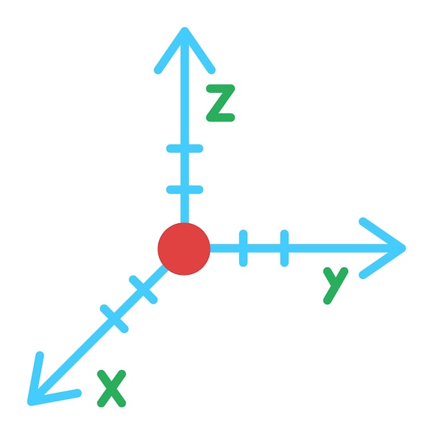 coordinate axis icon
