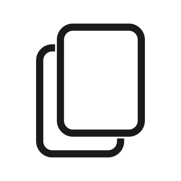 copy icon vector illustration design