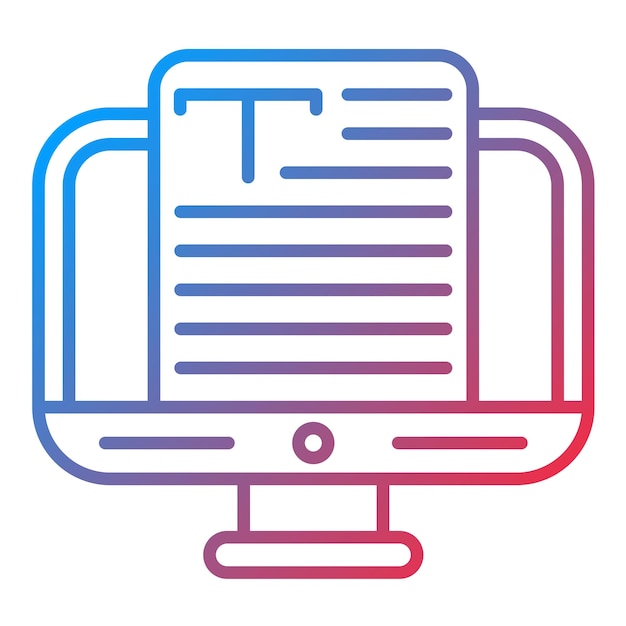 Copywriter icon vector image Can be used for Digital Nomad