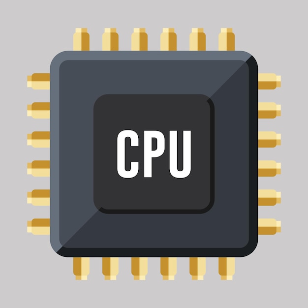 cpu vector icon1