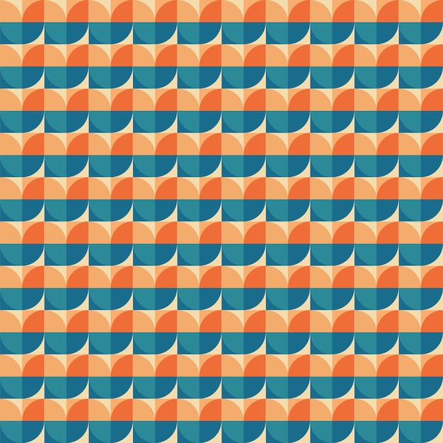 Creative 70s background. Pattern .