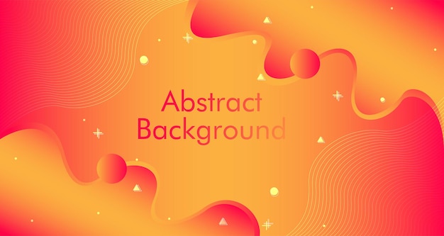 Creative Abstract background Colorful Abstract background vector illustration Trendy abstracts