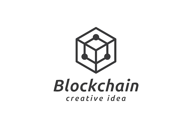 Creative Abstract Shape Concept Logo Design Template