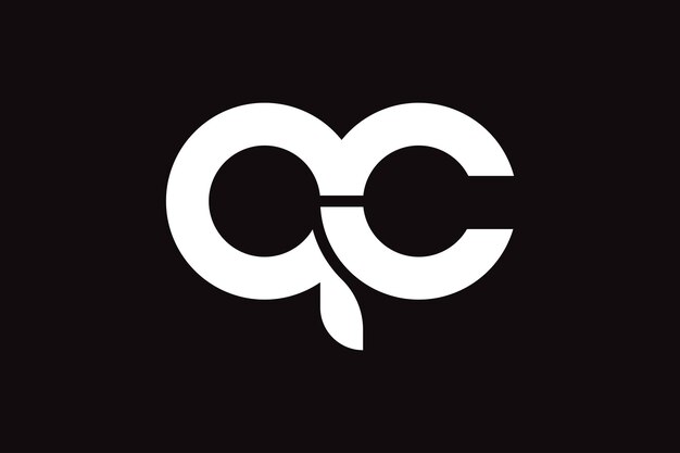 Creative and minimalist initial letter a c logo design