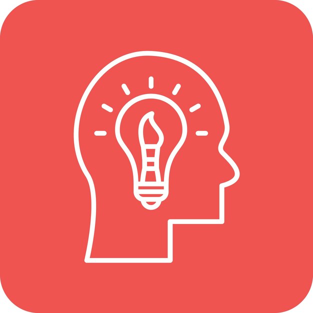 creative idea icon vector image can be used for project management