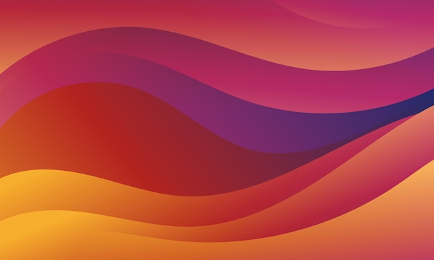 Crimson Flow Abstract Background