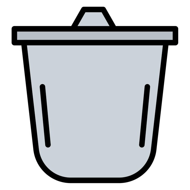 Crucible icon vector image Can be used for Mettalurgy