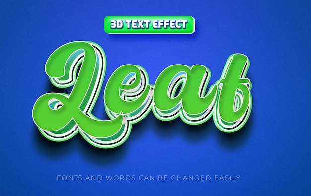 Cruise ship 3d editable text effect style