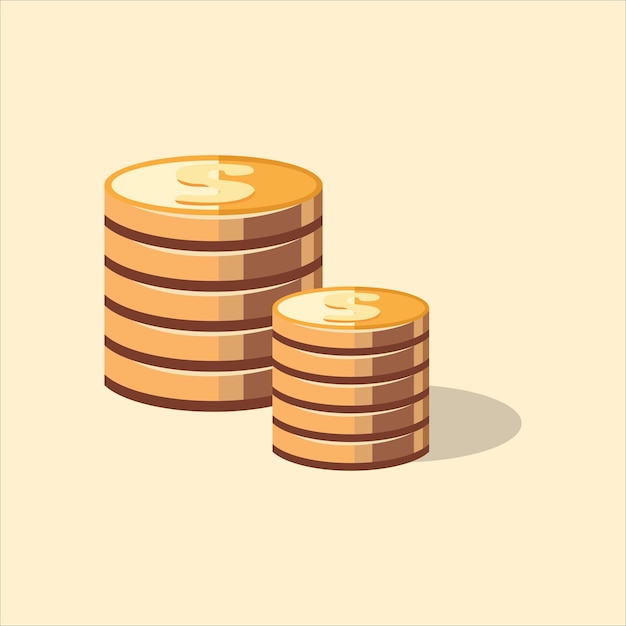 Crypto Currency Gold Coin