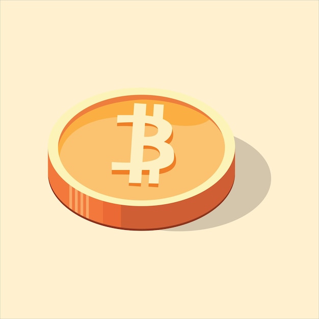 Crypto Currency Gold Coin