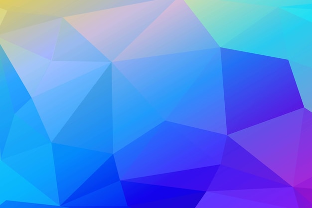 crystal colorful gradient abstract background