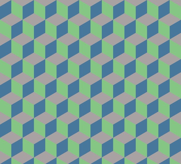 Cubes pattern 3D, geometric simple background. Elegant and luxury style illustration