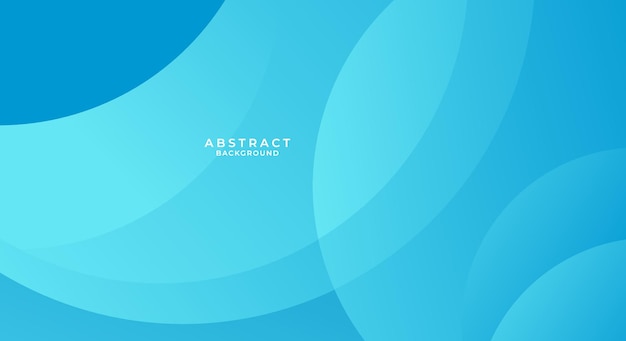 Curve blue background